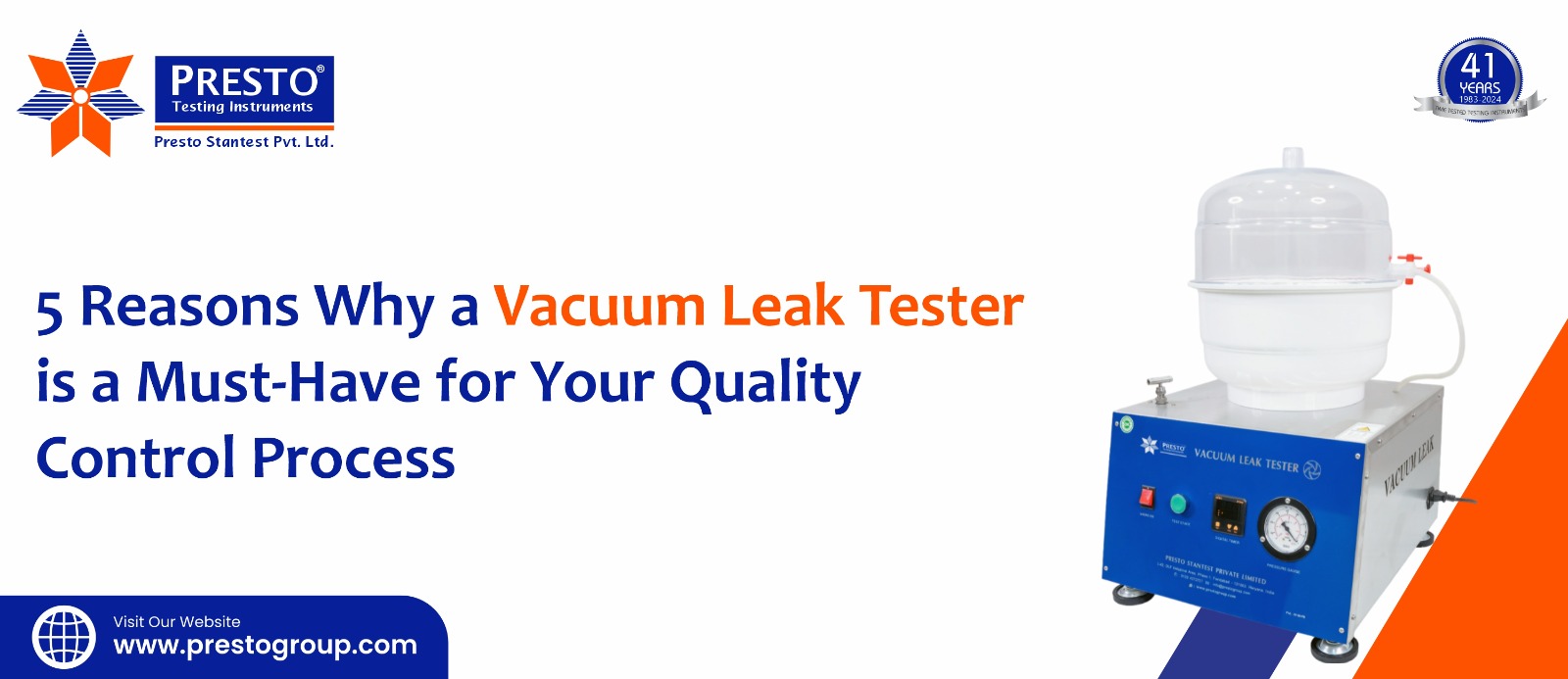 5 Reasons Why a Vacuum Leak Tester is a Must-Have for Your Quality Control Process